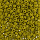 E376 оливковый ( бисер Preciosa 53430 )