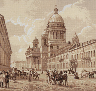 Старый Петербург. Исаакиевский собор ("Золотая серия")