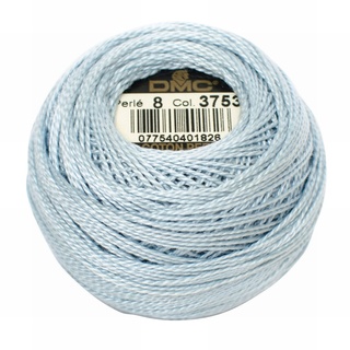 Светло-сизый (3753 DMC Pearl Cotton #12)