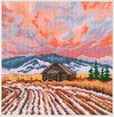 Уходящие вдаль (серия "Художник Солнце") (15,5*15,5 см)