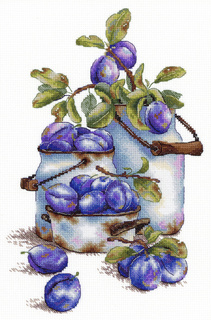 Садовые сливы (27*17 см)