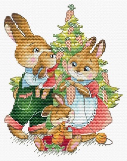Новогодние хлопоты (19*15 см)