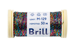 Brill M-129 голубой/яр.розовый/золотистый