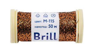 Brill M-115 черный/под бронзу
