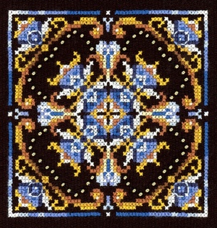 Персидские мотивы. Узор № 1 (11*11 см)