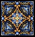 Персидские мотивы. Узор № 3 (11*11 см)