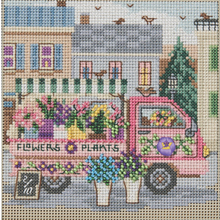 Цветочный грузовик (Flower Truck (2026)) (13.2*13.2 см)