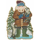 Санта из ледяной бухты (Glacier Bay Santa (2026)) (серия "Alaskan Santas") (8*11.8 см)